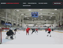 Tablet Screenshot of ccmhockeyshowcase.com
